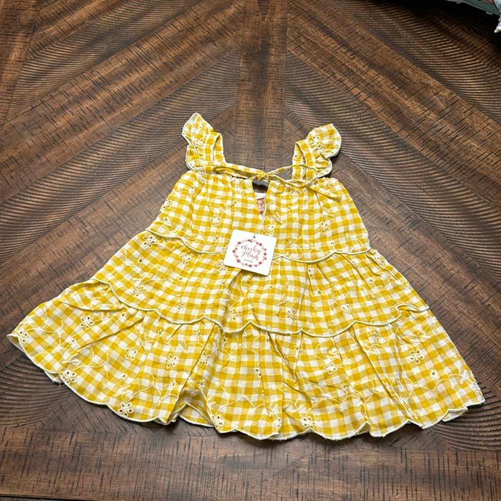 Cheeky plum dress 12-18m